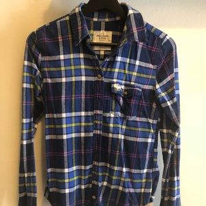 Abercrombie and Fitch flannel. Size Small.